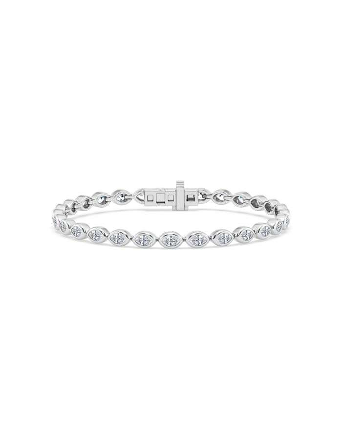 Marquise Diamond Tennis Bracelet
