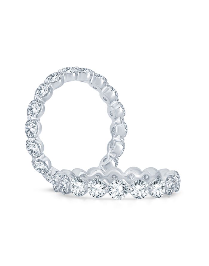 Round Diamond Eternity Band