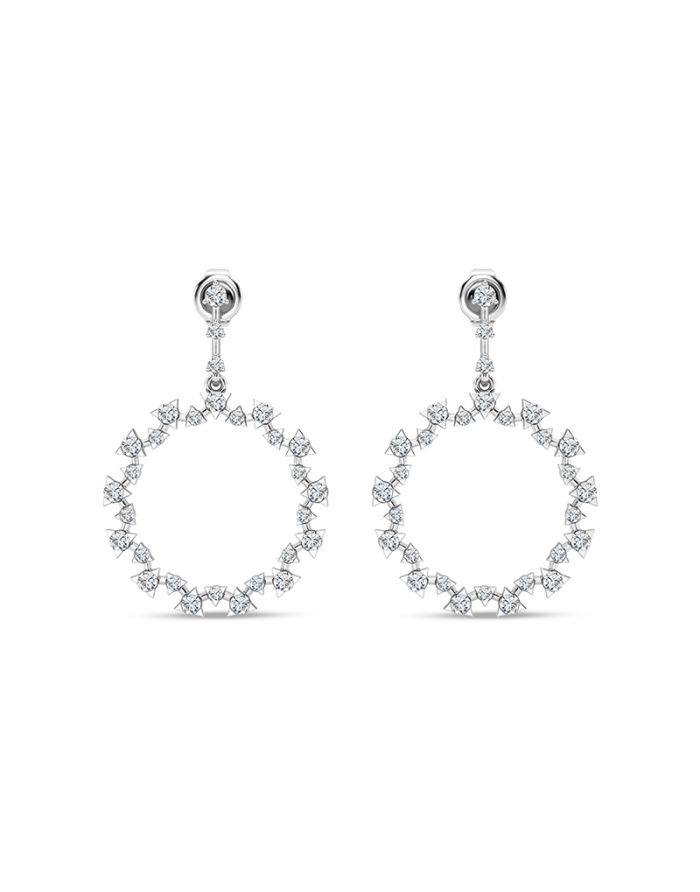 Floating Diamond Earring