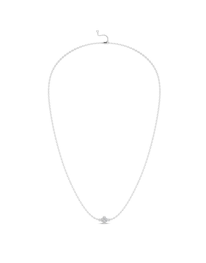 Single Line Clover Necklace