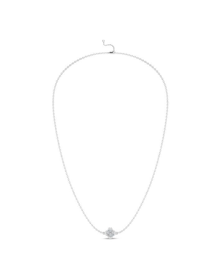 Single Line Clover Necklace