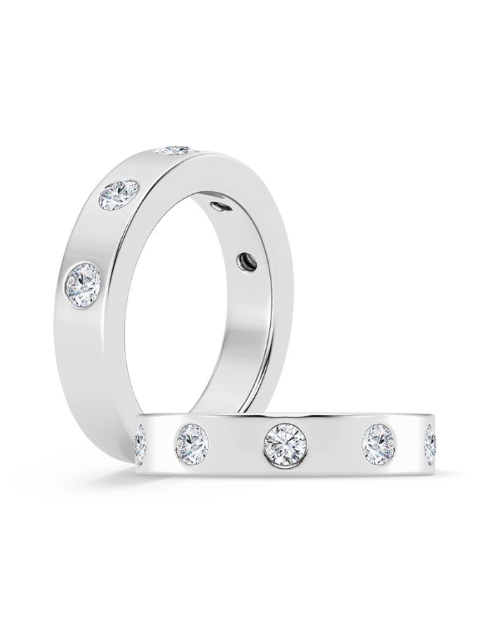 Round Diamond Band