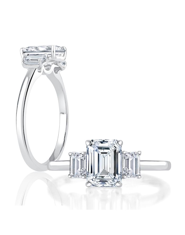 Classic Diamond Semi Mount Engagement Ring