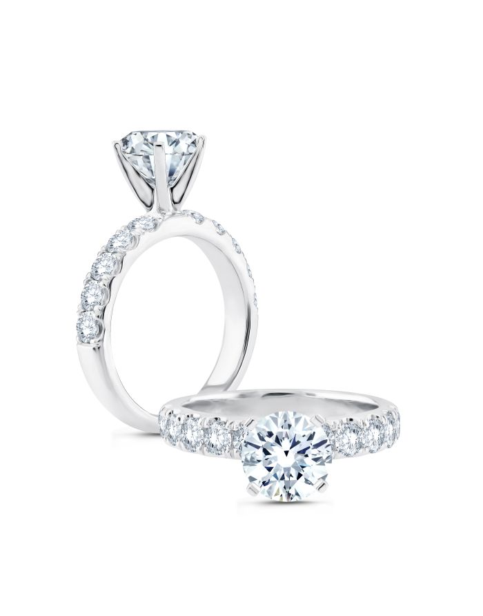 Classic Diamond Engagement Ring