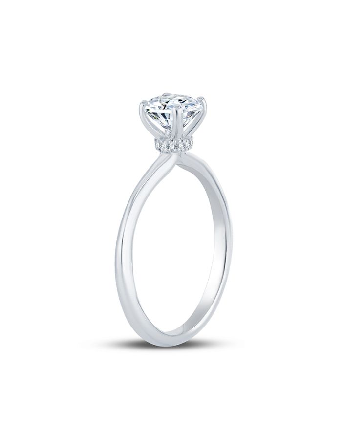 Classic Diamond Semi Mount Engagement Ring