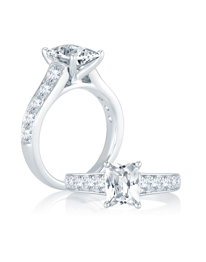 Royale Diamond Semi Mount Engagement Ring