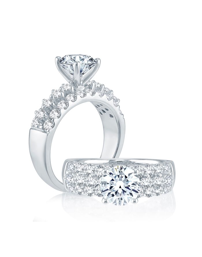Royale Diamond Semi Mount Engagement Ring