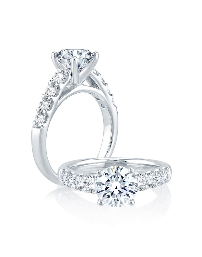Royale Diamond Semi Mount Engagement Ring