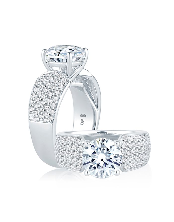 Royale Diamond Semi Mount Engagement Ring