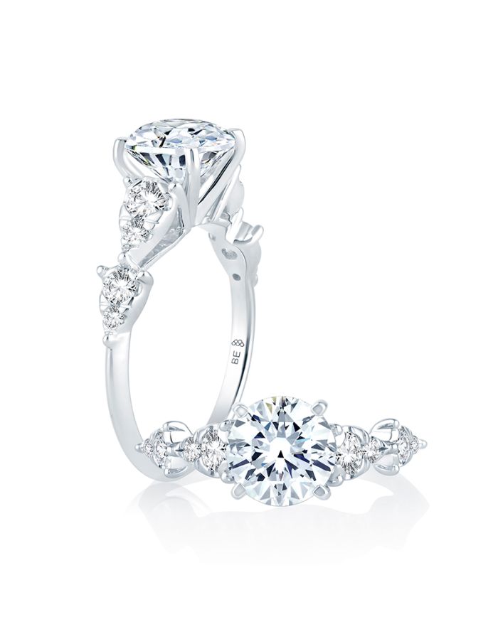 Royale Diamond Semi Mount Engagement Ring