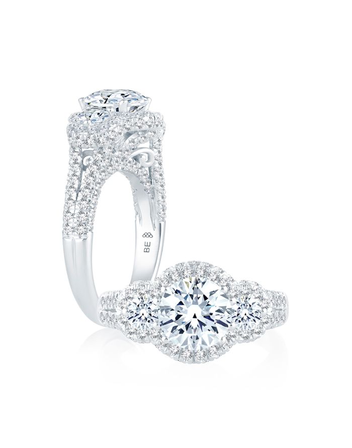 Royale Diamond Semi Mount Engagement Ring