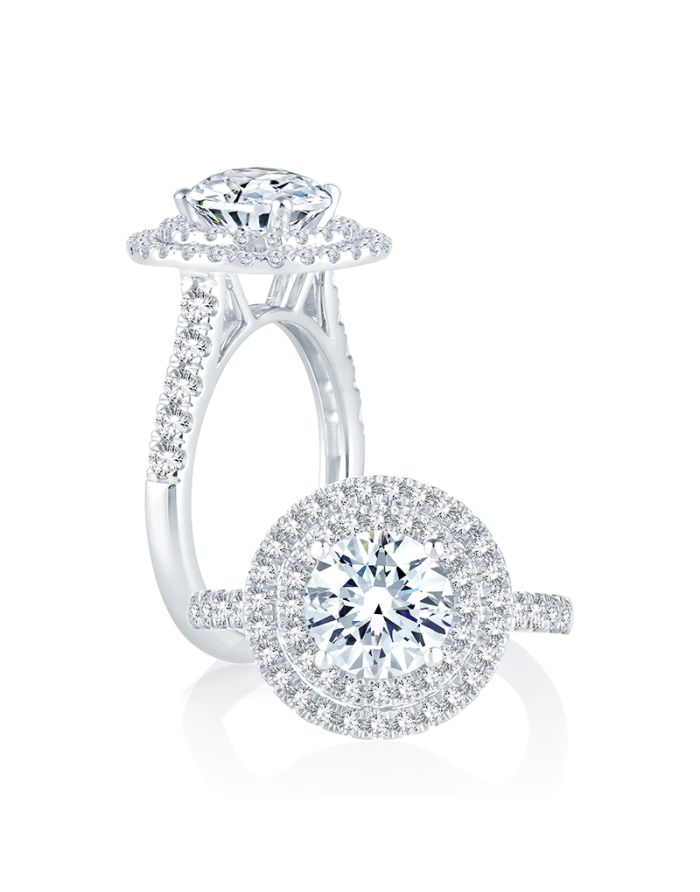 Royale Diamond Semi Mount Engagement Ring