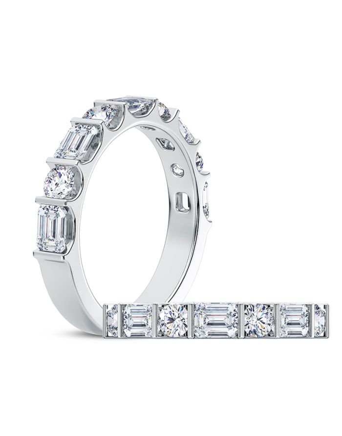 Classic Diamond Semi Mount Engagement Ring