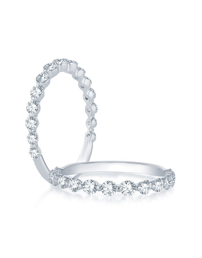 Classic Diamond Semi Mount Engagement Ring