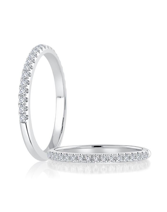 Classic Diamond Semi Mount Engagement Ring