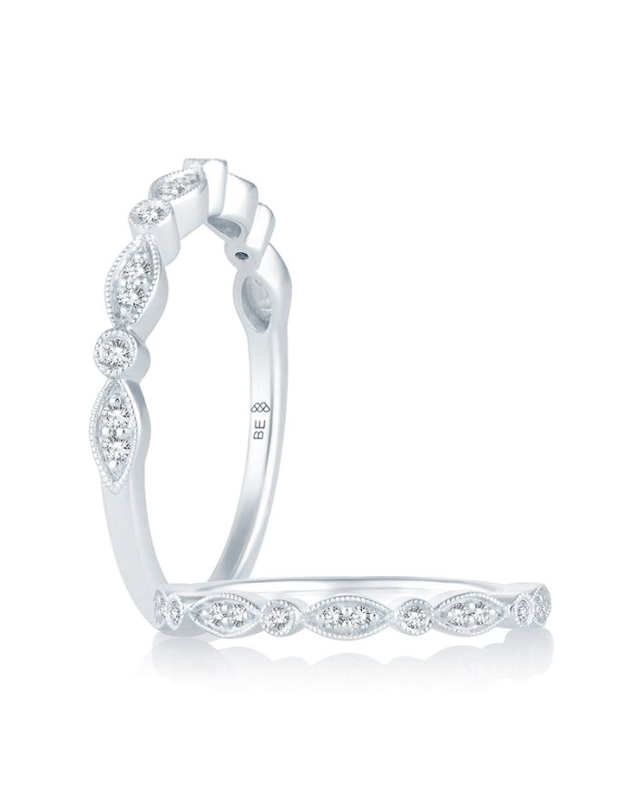 Halo Diamond Semi Mount Engagement Ring