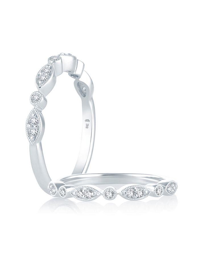 Halo Diamond Semi Mount Engagement Ring
