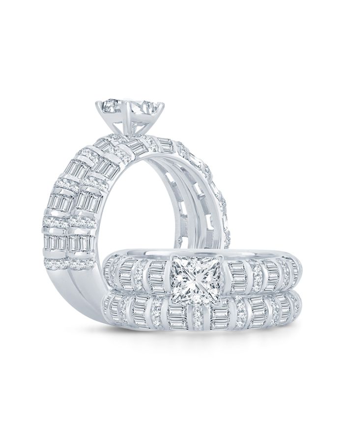 Classic Diamond Semi Mount Engagement Ring