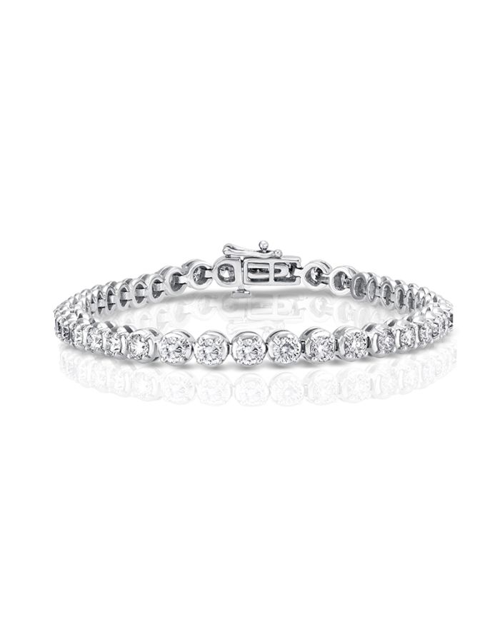 Round Diamond Tennis Bracelet