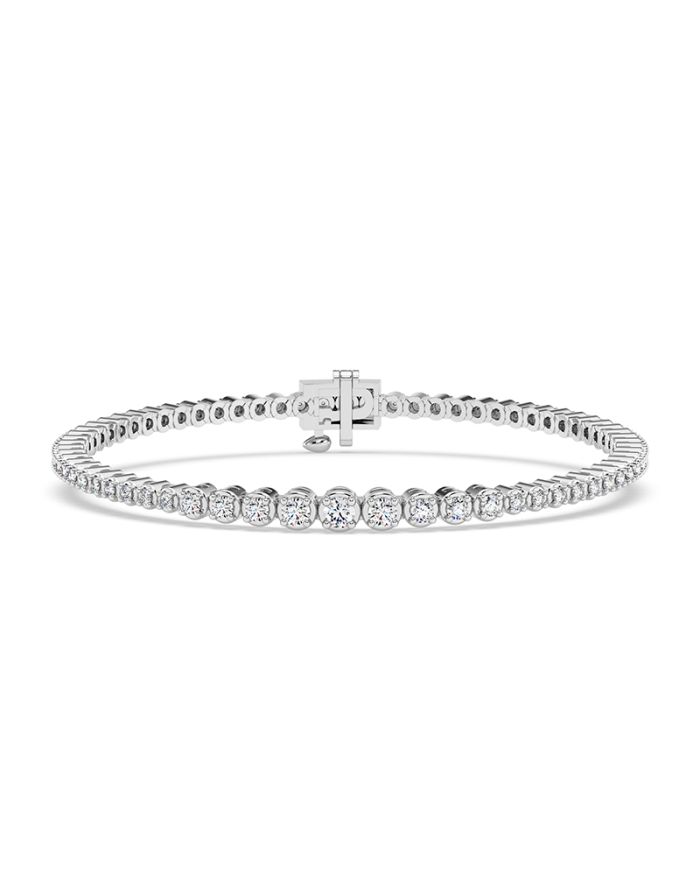 Graduating Diamond Tennis Bracelet