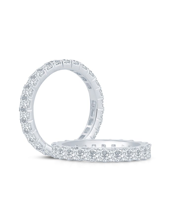 Emerald Diamond Eternity Band