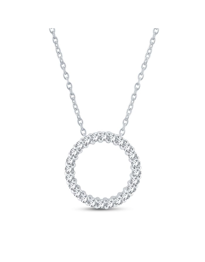 Diamond Circle Pendant
