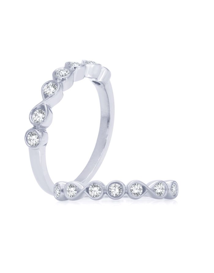 Diamond Stackable Band