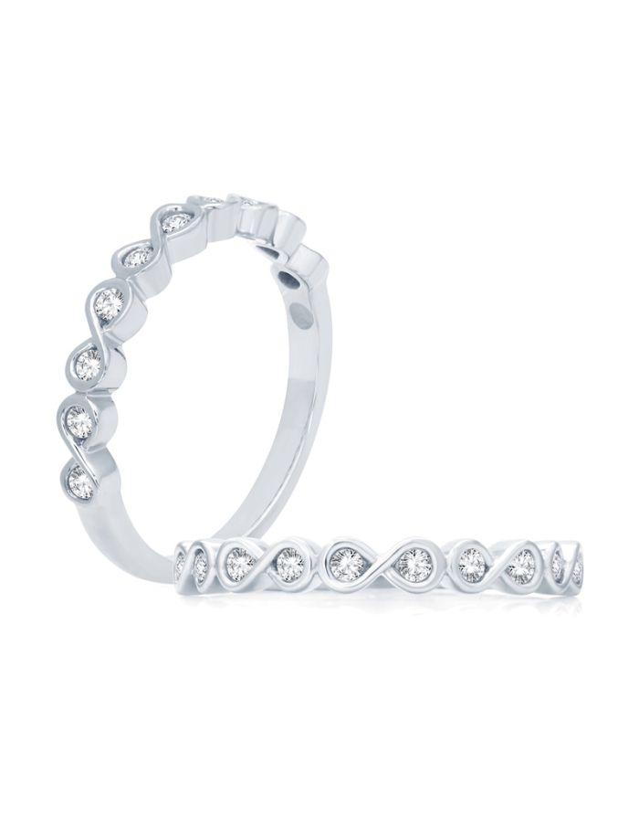 Diamond Stackable Band