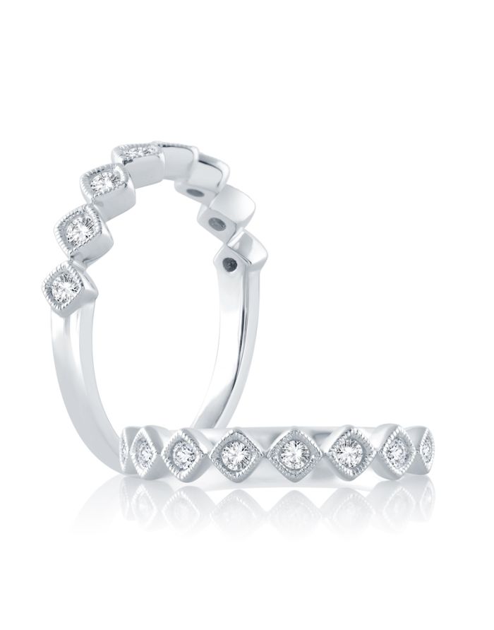 Diamond Stackable Band