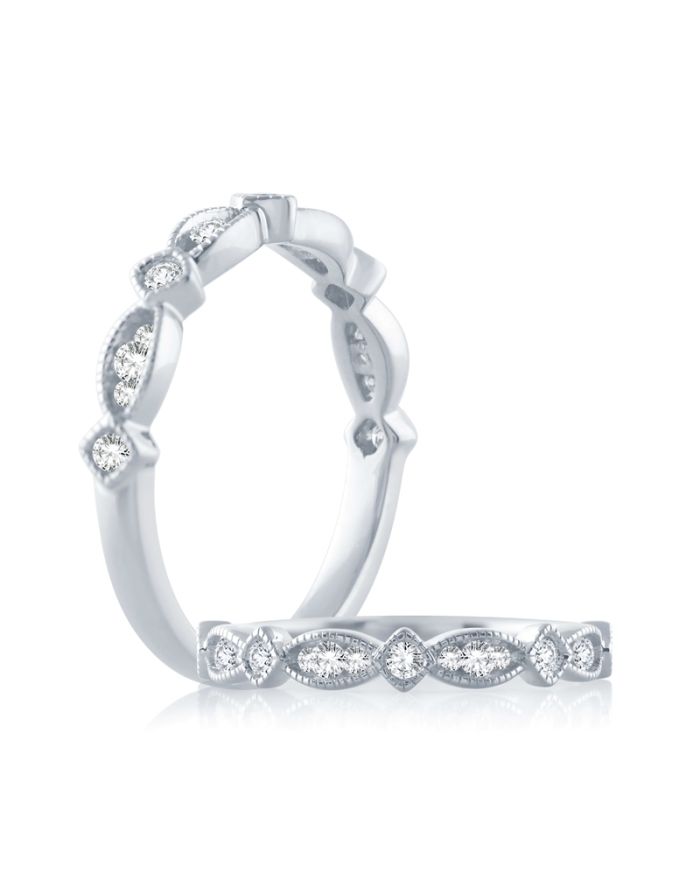 Diamond Stackable Band