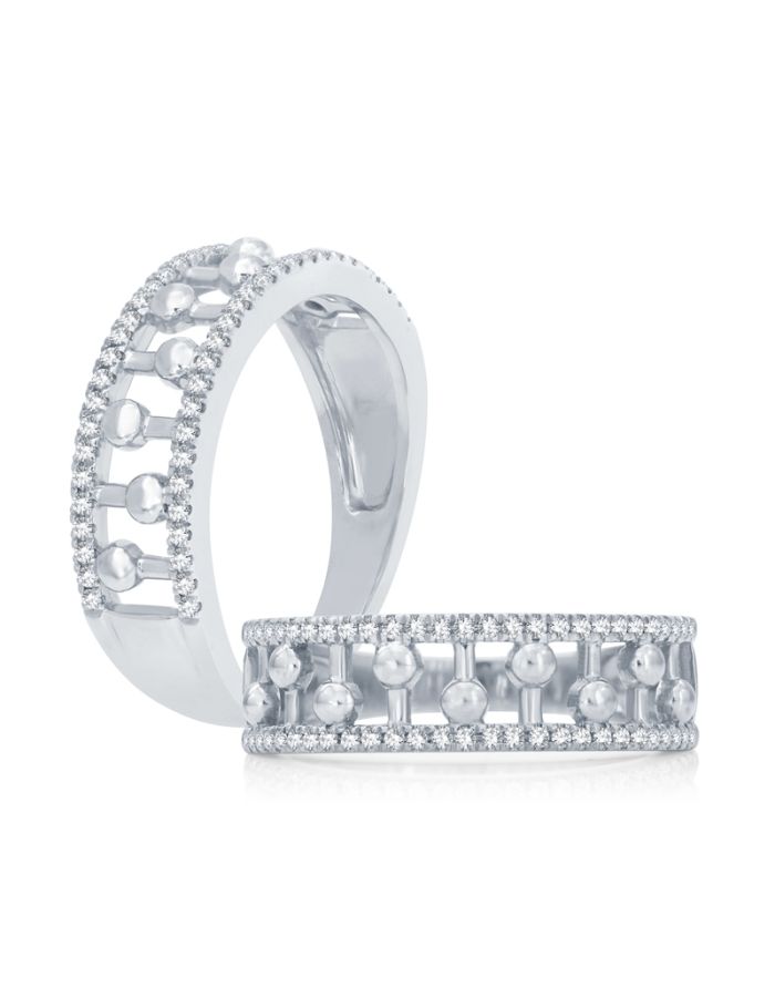 Diamond Stackable Band