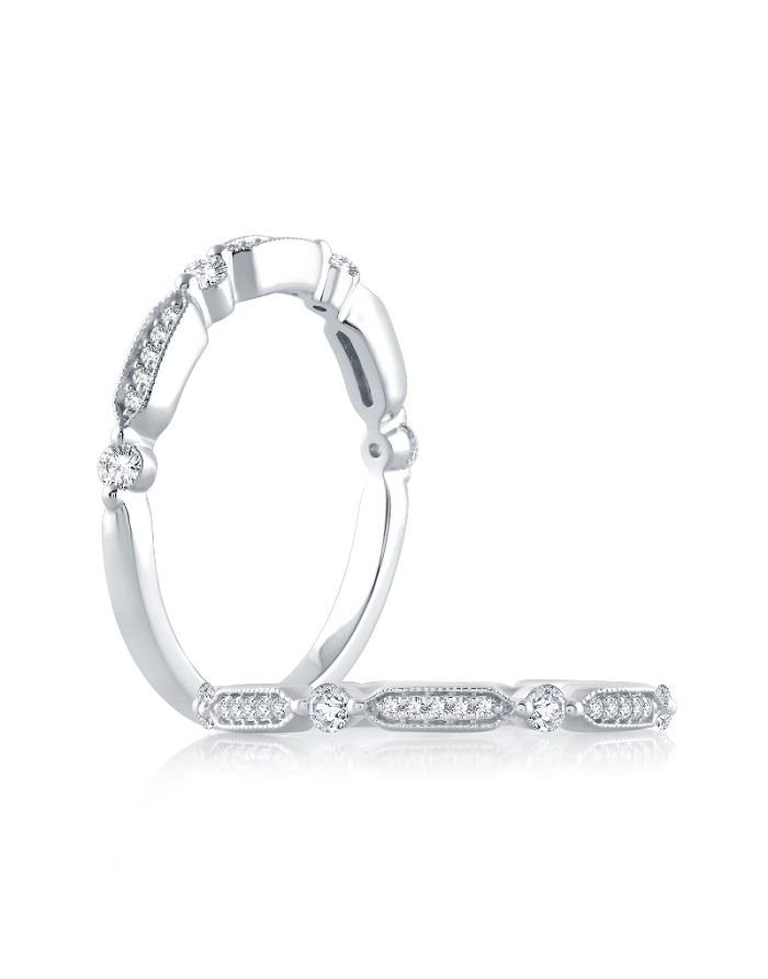 Diamond Stackable Band