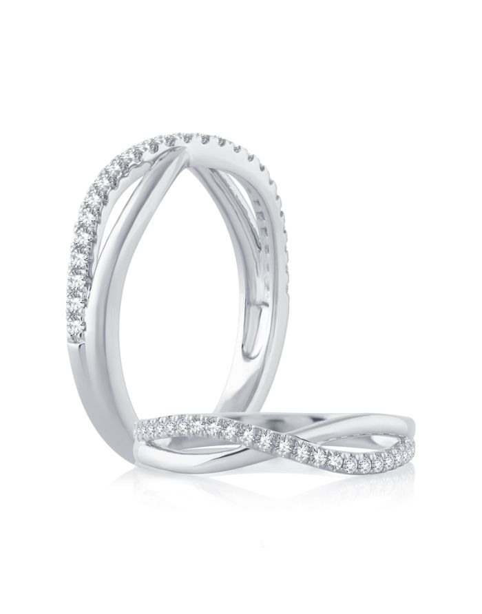 Diamond Stackable Band