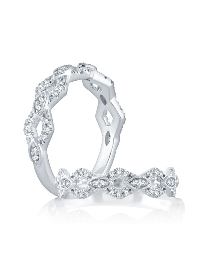 Diamond Stackable Band