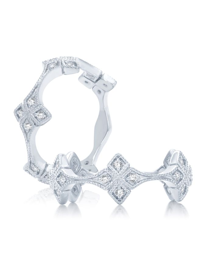 Diamond Stackable Band