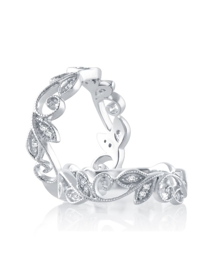 Diamond Stackable Band