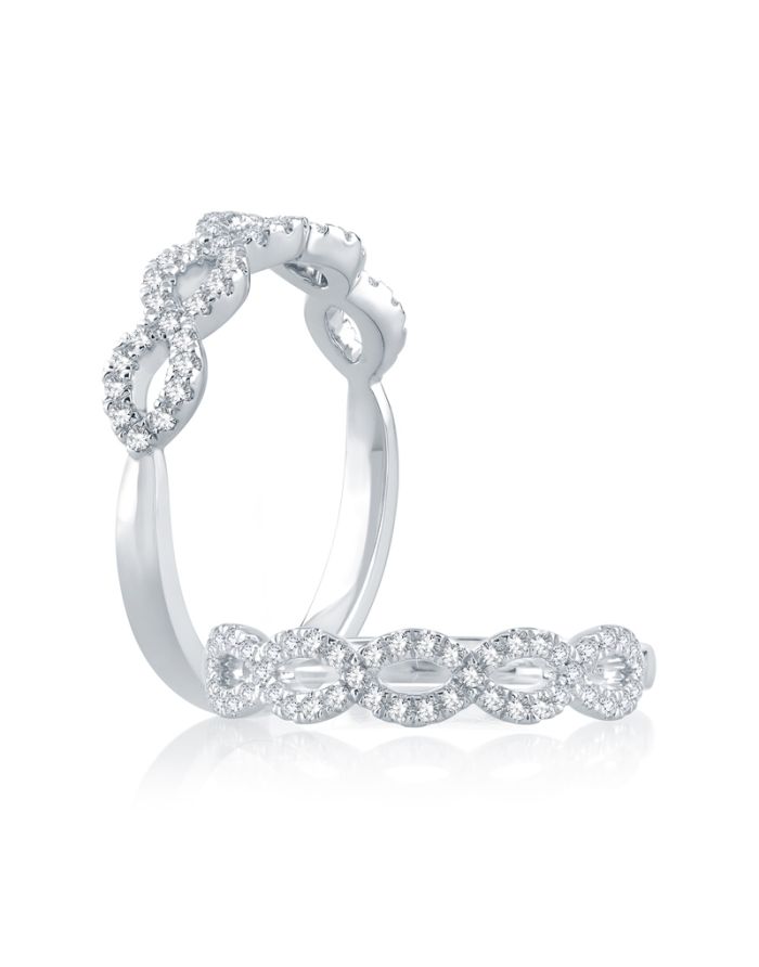 Diamond Stackable Band