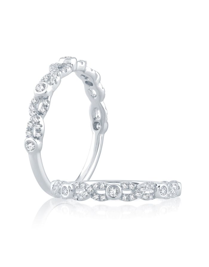 Diamond Stackable Band