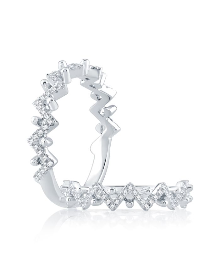 Diamond Stackable Band