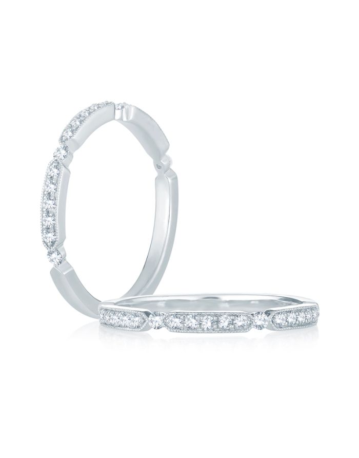 Diamond Stackable Band