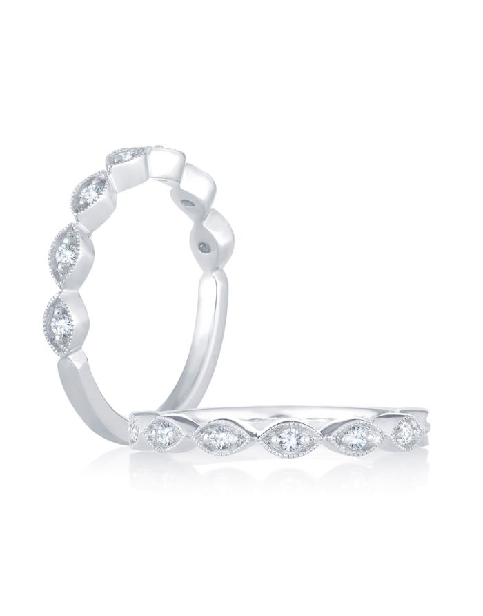 Diamond Stackable Band