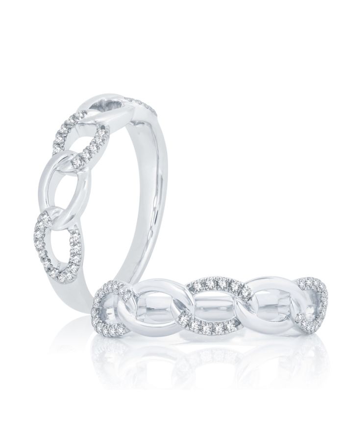 Diamond Stackable Band