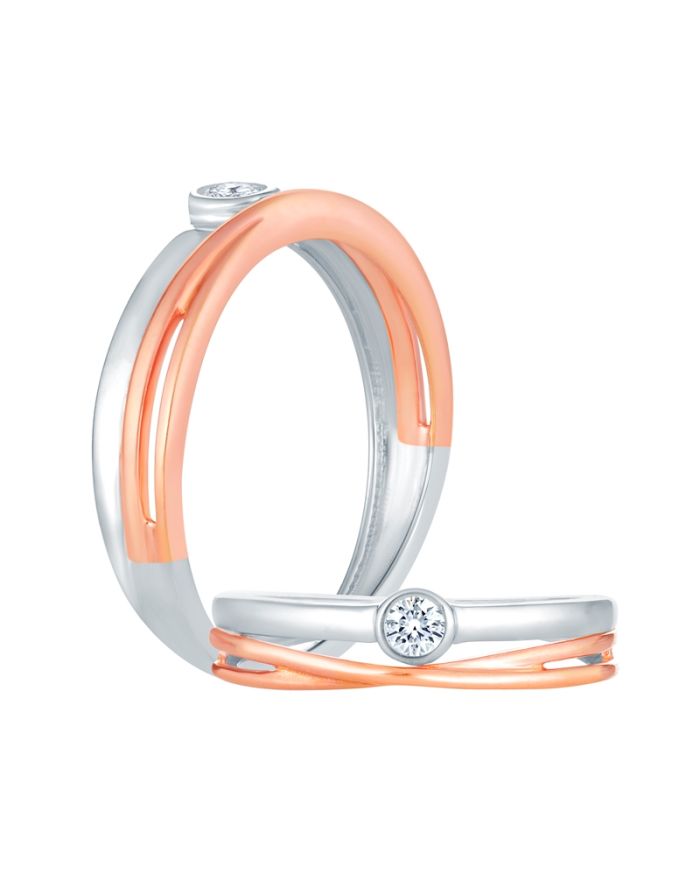 Diamond Stackable Band