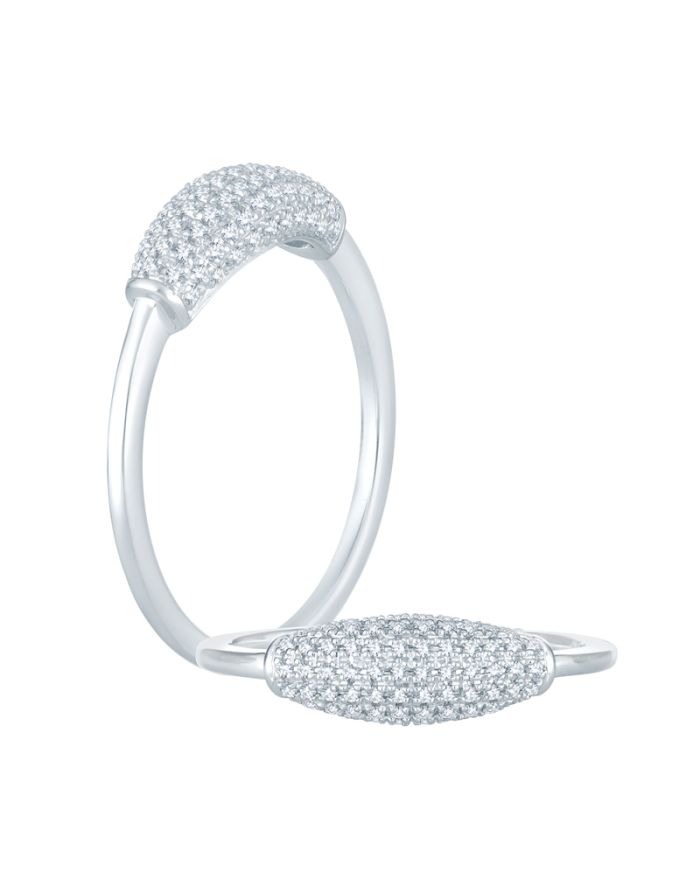 Diamond Stackable Band