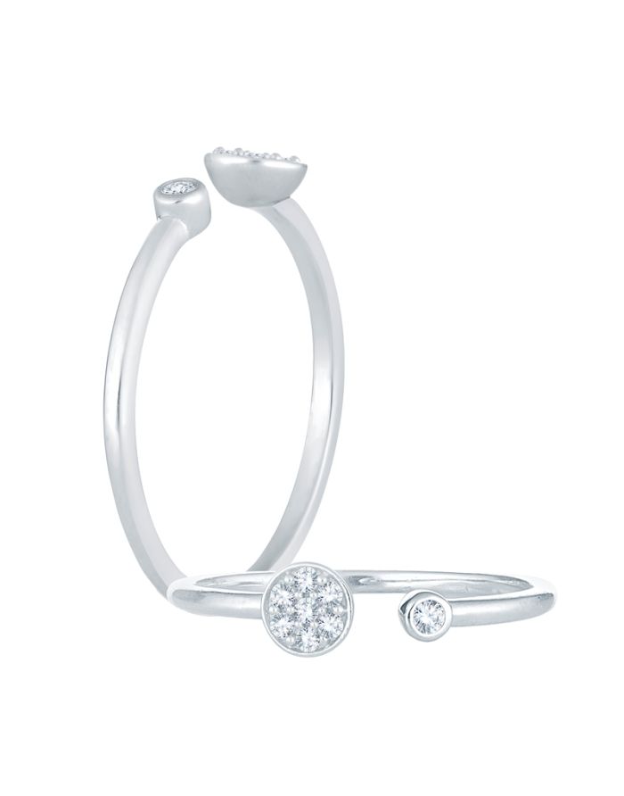 Diamond Stackable Band