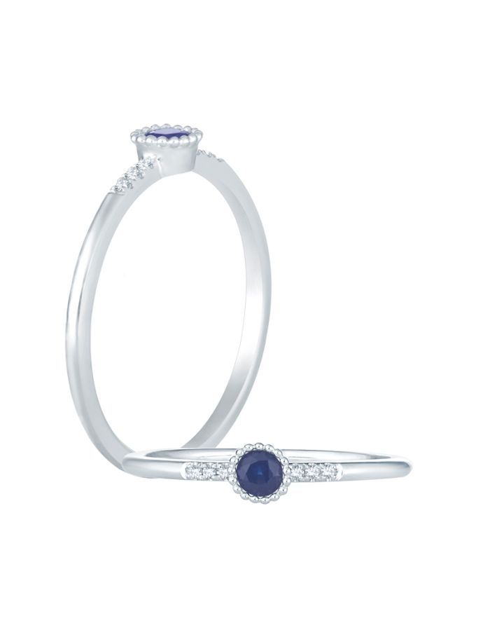 Diamond Stackable Band