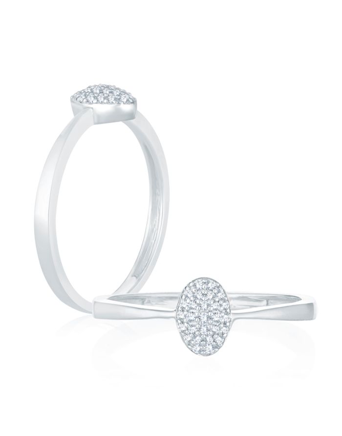 Diamond Stackable Band