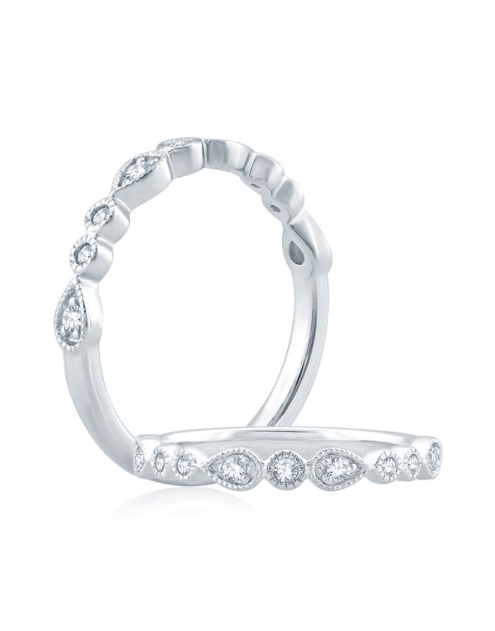 Diamond Stackable Band
