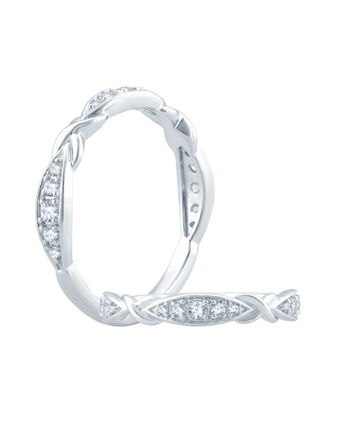Diamond Stackable Band